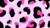 Pink Leopard Print Wallpaper