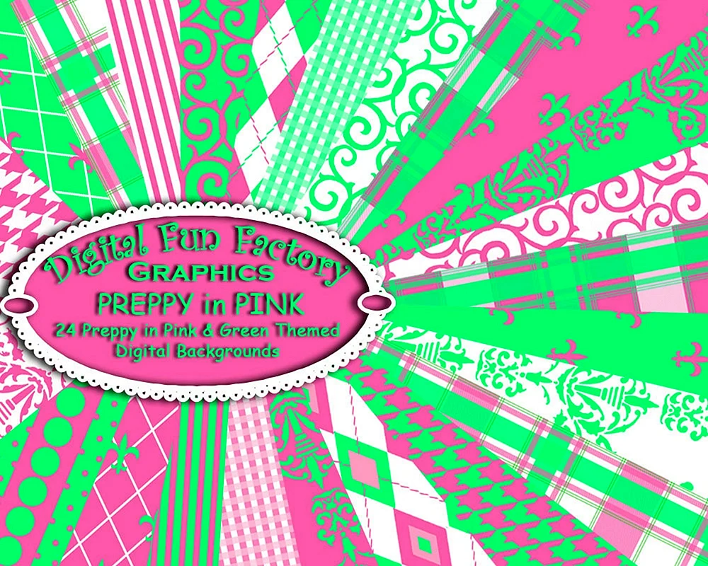 Pink Preppy Wallpaper