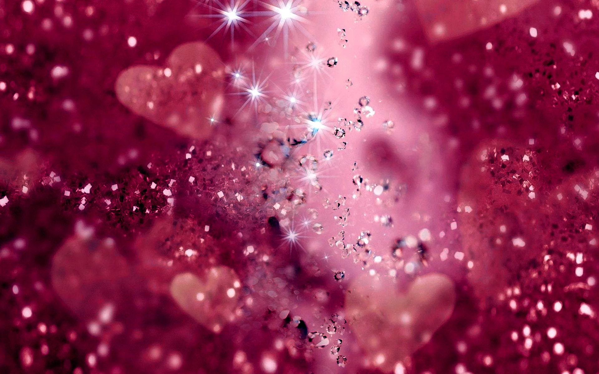 Pink Sparkles Wallpaper