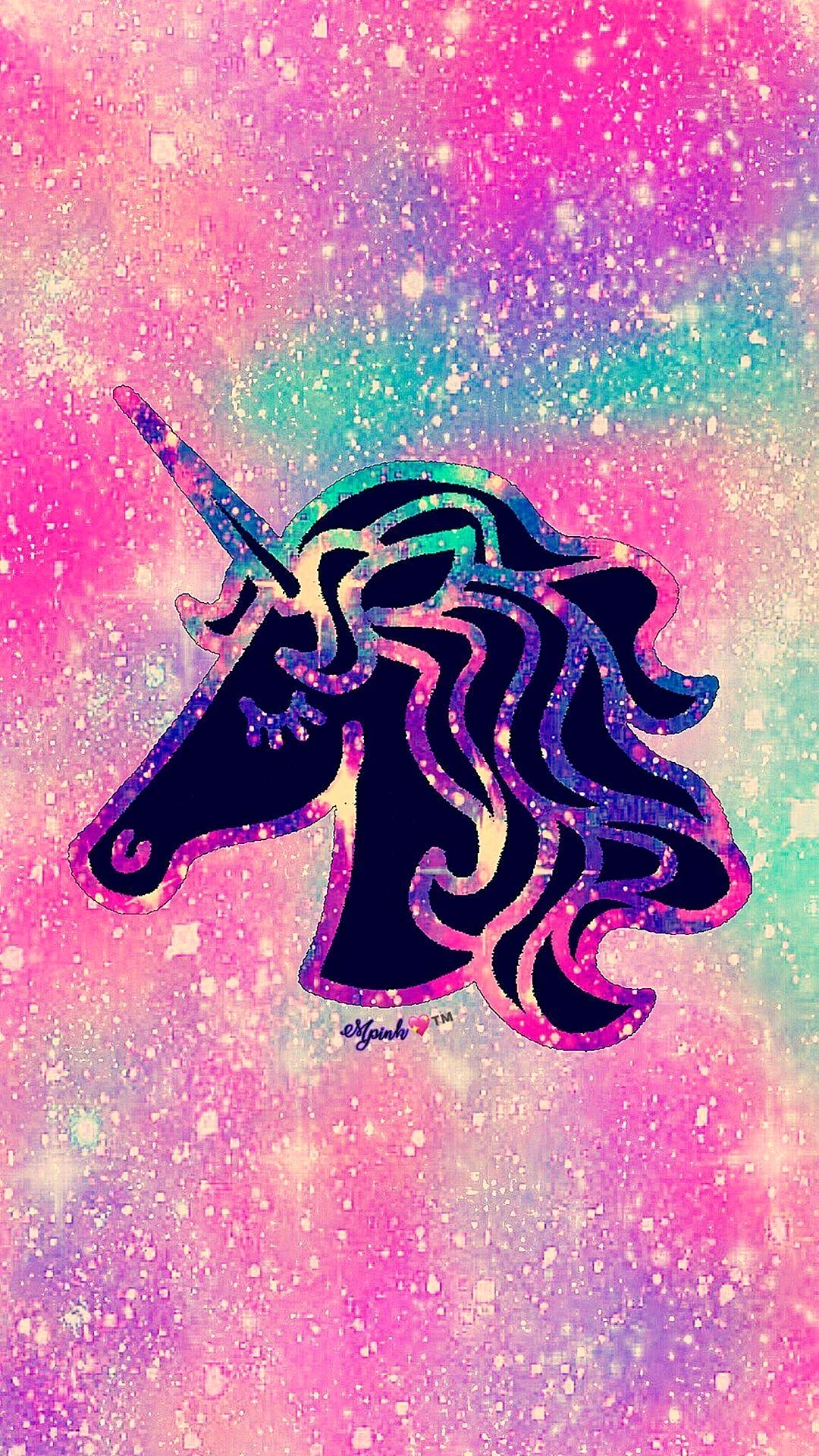 Pink Unicorn Wallpaper