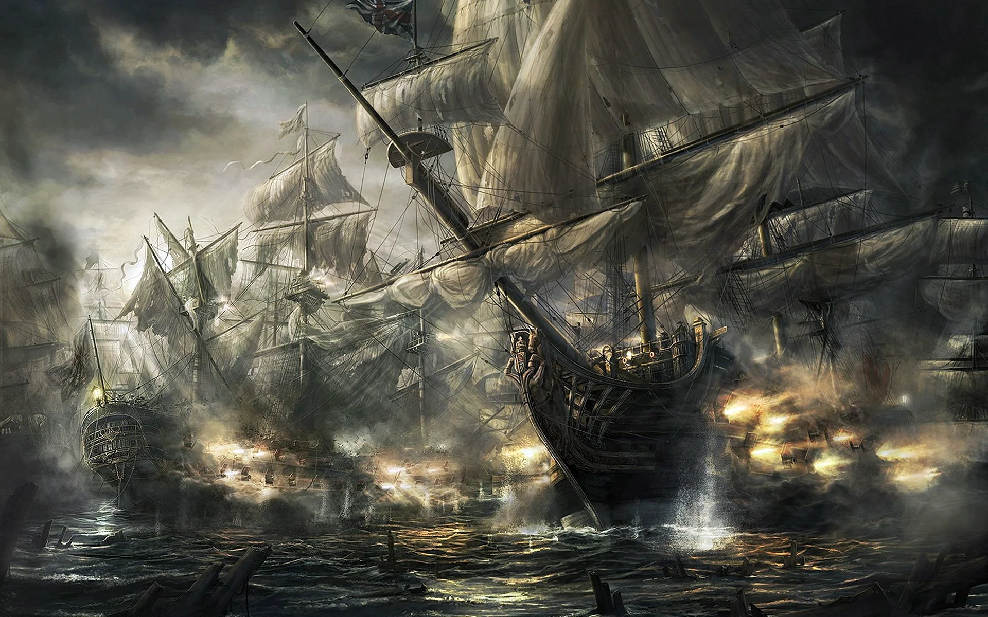 Pirate Ship Wallpaper