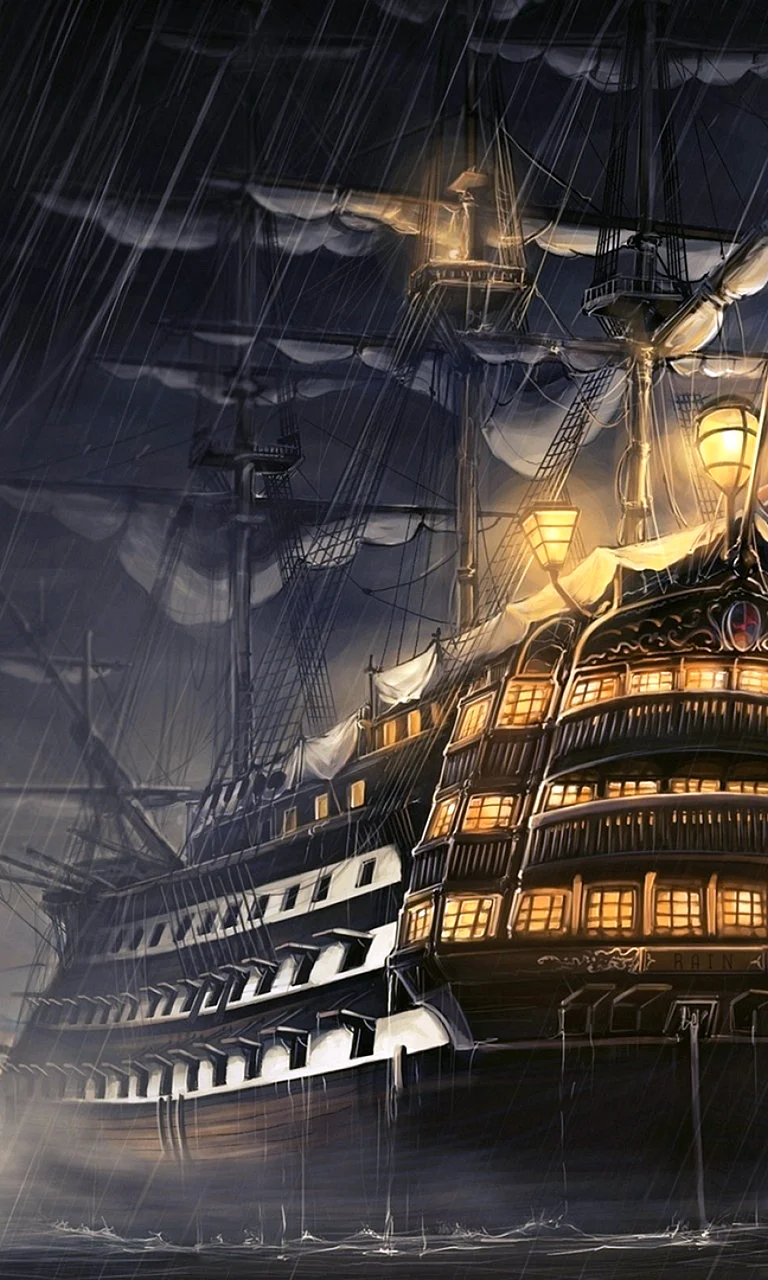 Pirate Ship Wallpaper For iPhone