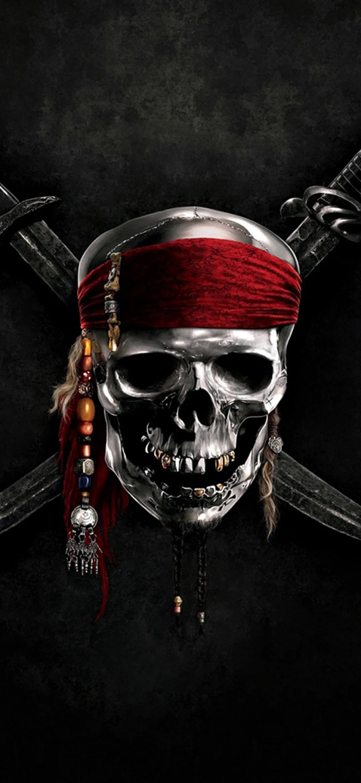 Pirate Skull Wallpaper for iPhone 12