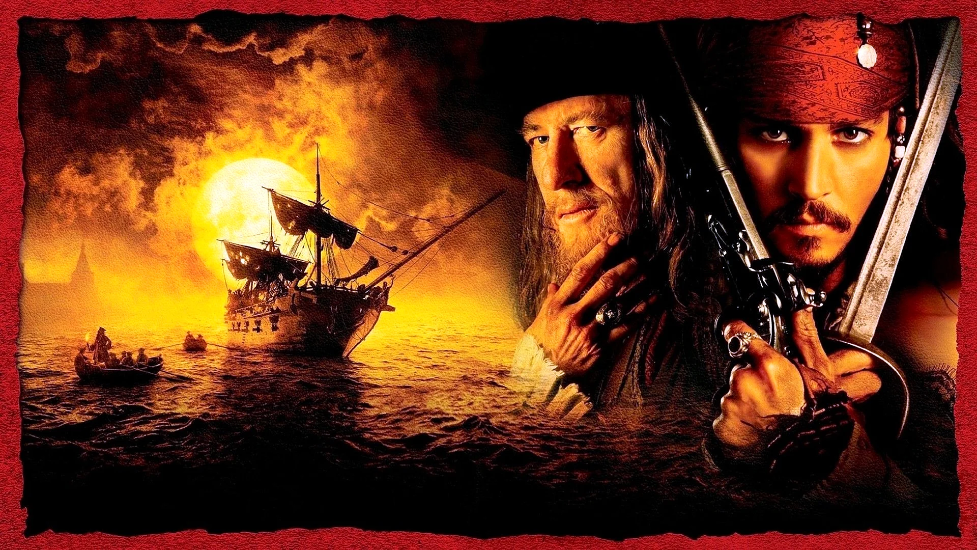 Pirates of the Caribbean the Curse of the Black Pearl Wallpaper