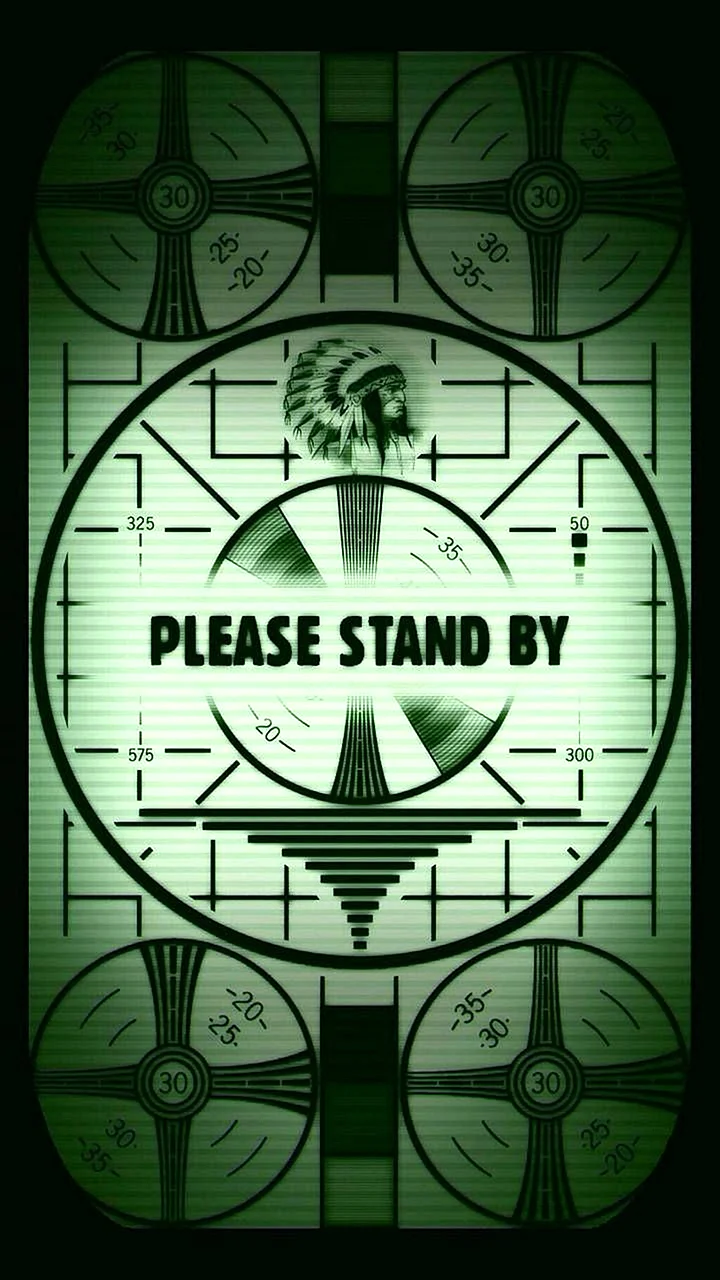 Please Stand By Fallout Wallpaper For iPhone