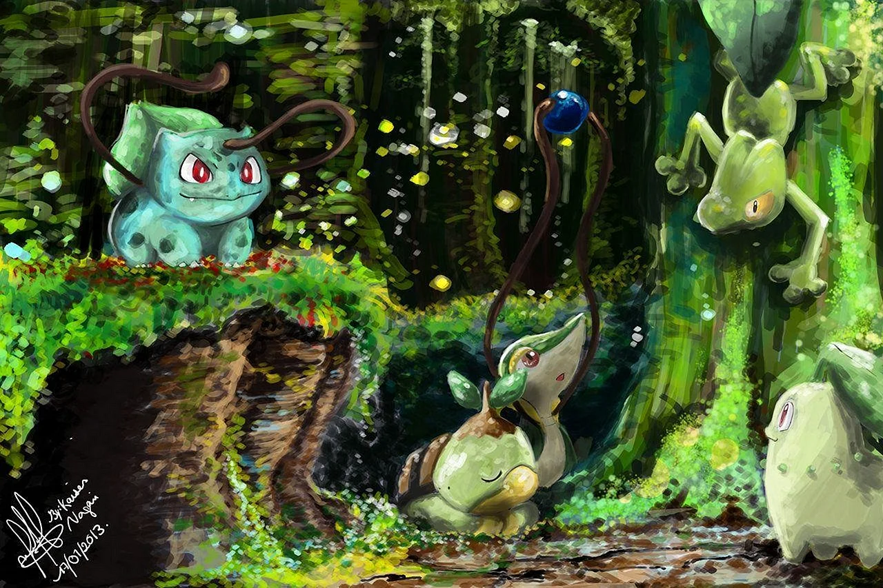 Pokemon Forest Wallpaper