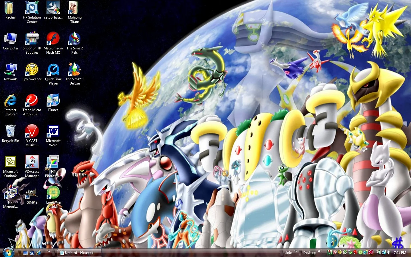 Pokemon 3d Wallpaper