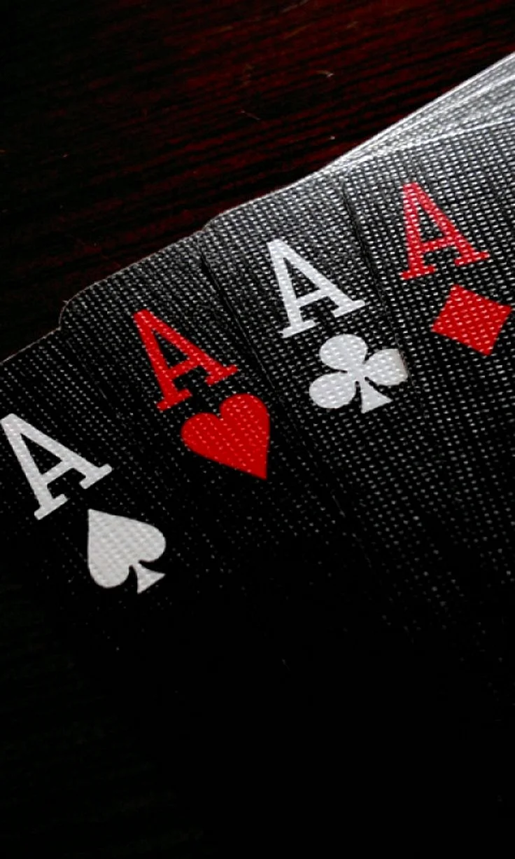 Poker Aces Wallpaper For iPhone