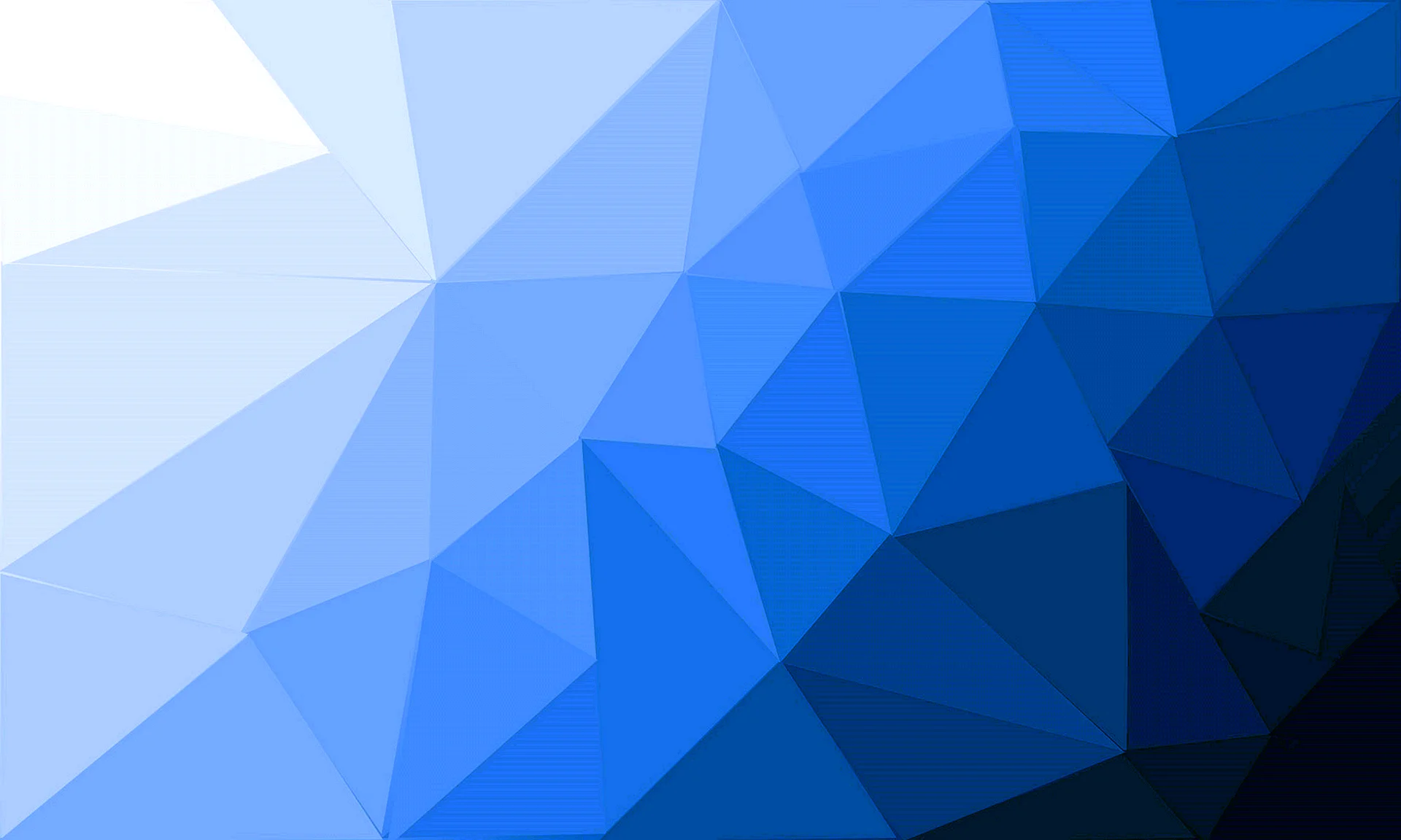 Polygon abstract Blue
