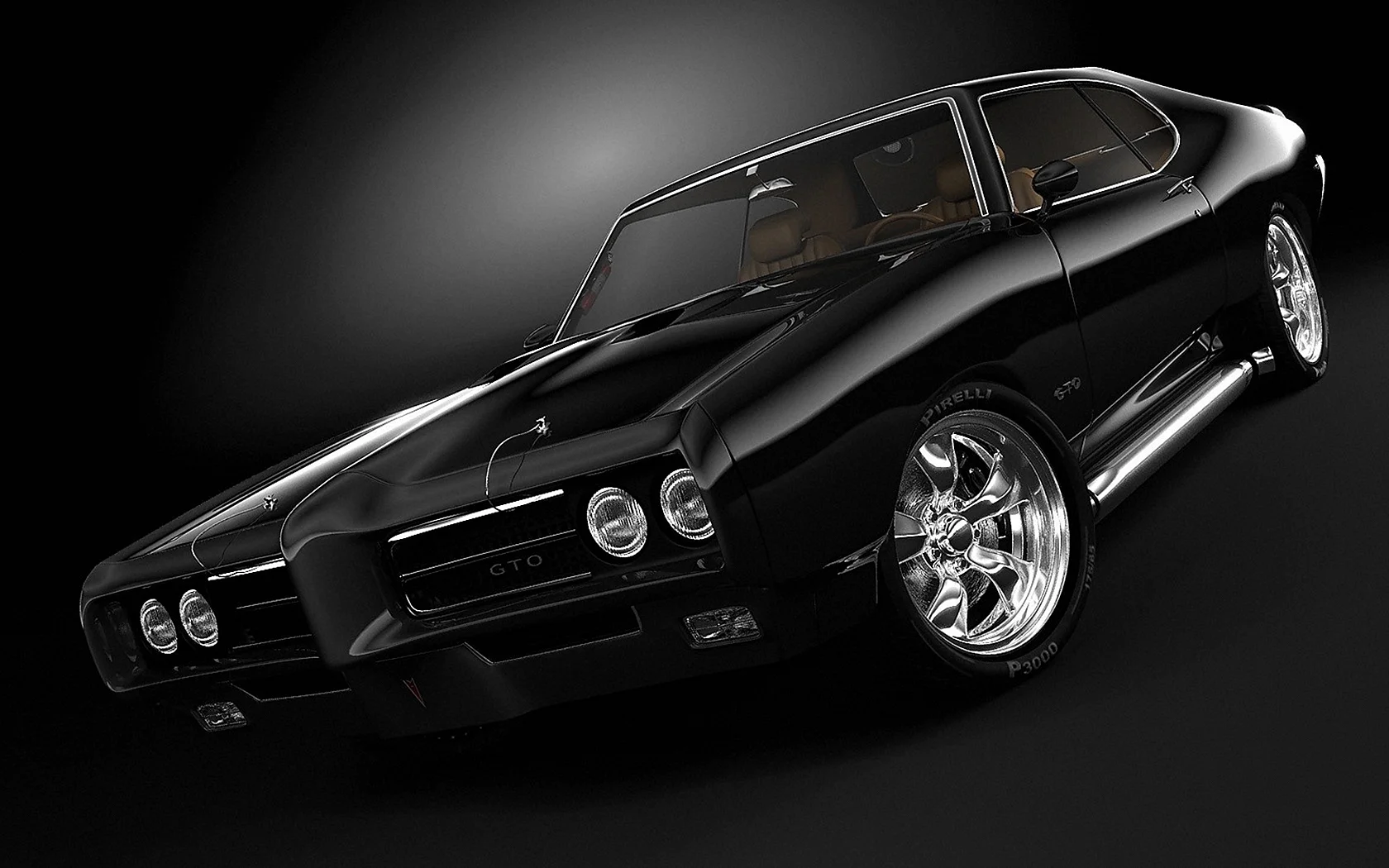 Pontiac Gto Muscle Car Wallpaper