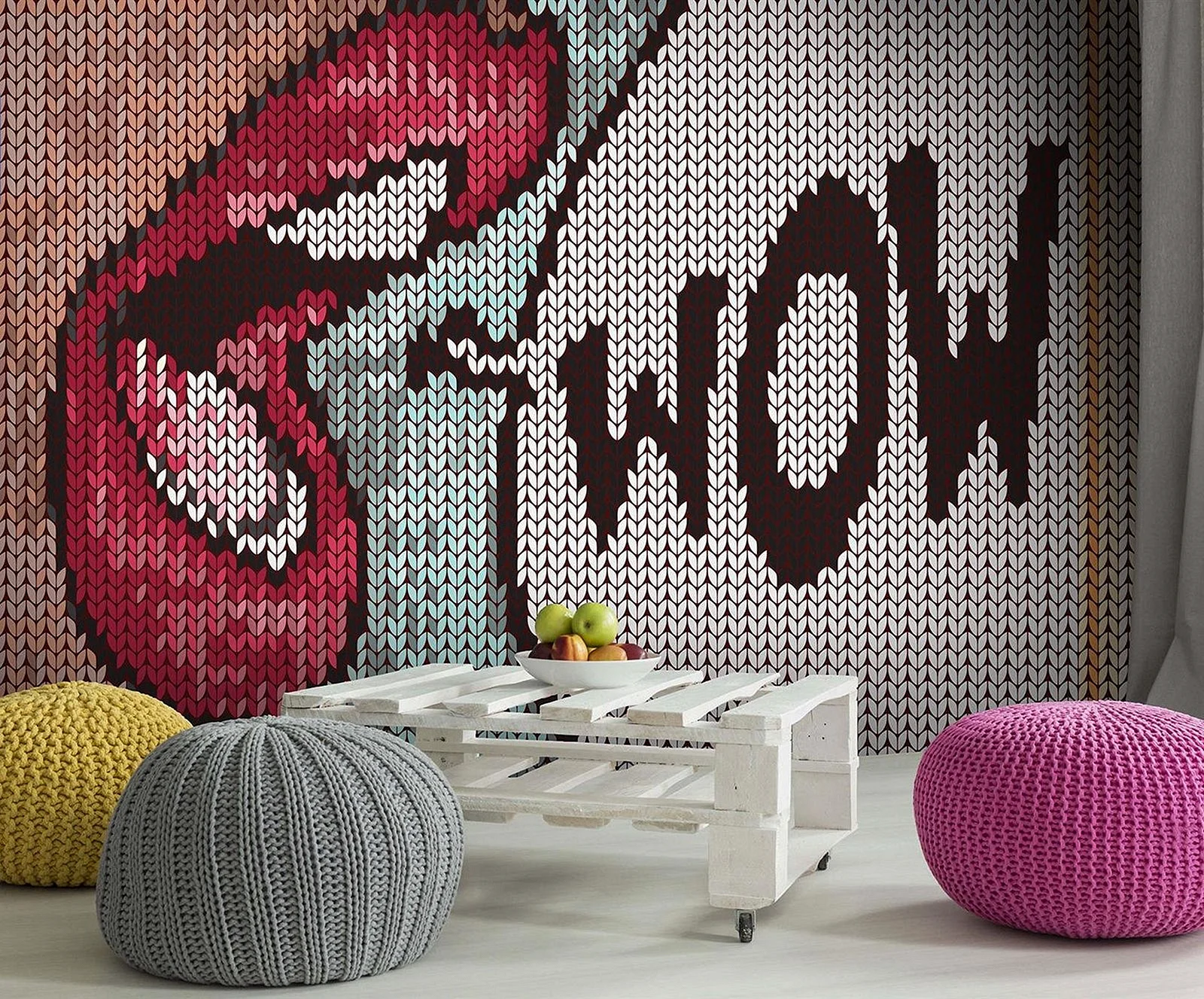 Pop Art Decor Wallpaper