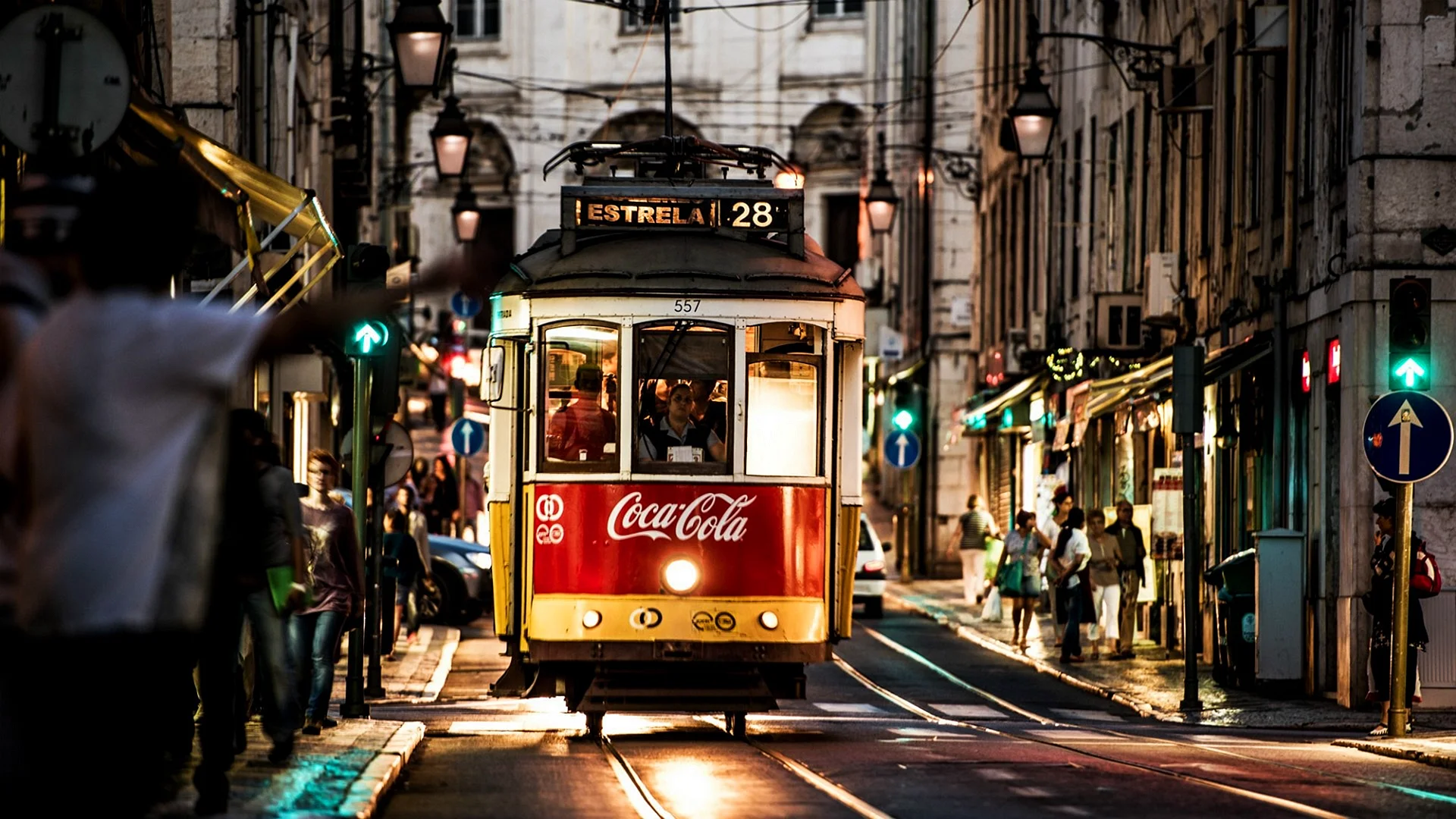 Portugal Tram Wallpaper