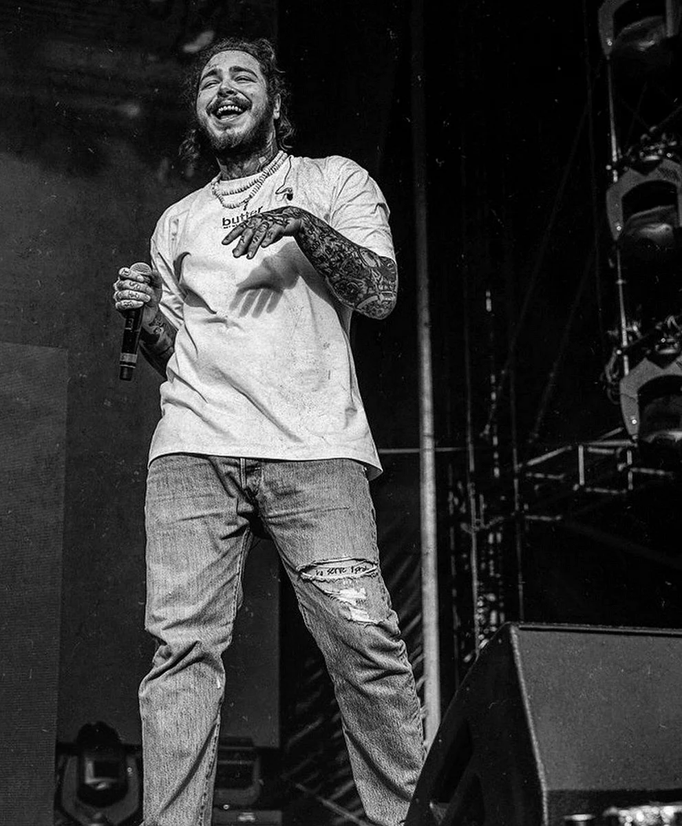 Post Malone Stage Wallpaper For iPhone