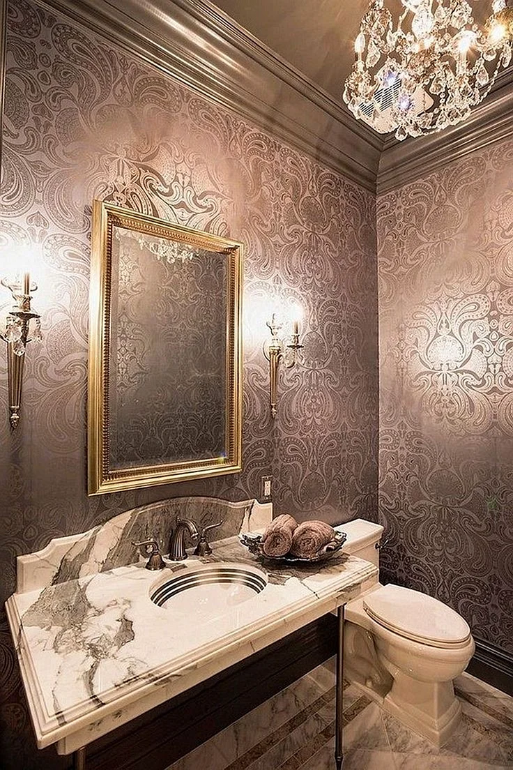 Powder Room Wallpaper