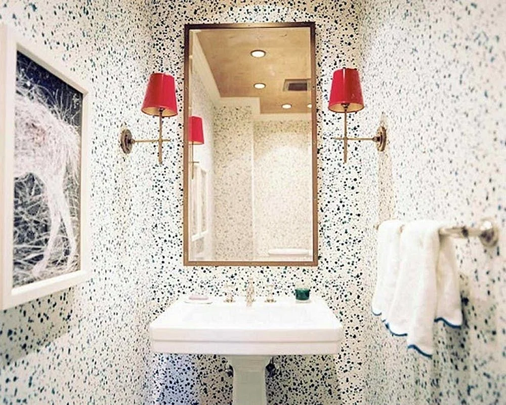 Powder Room Wallpaper