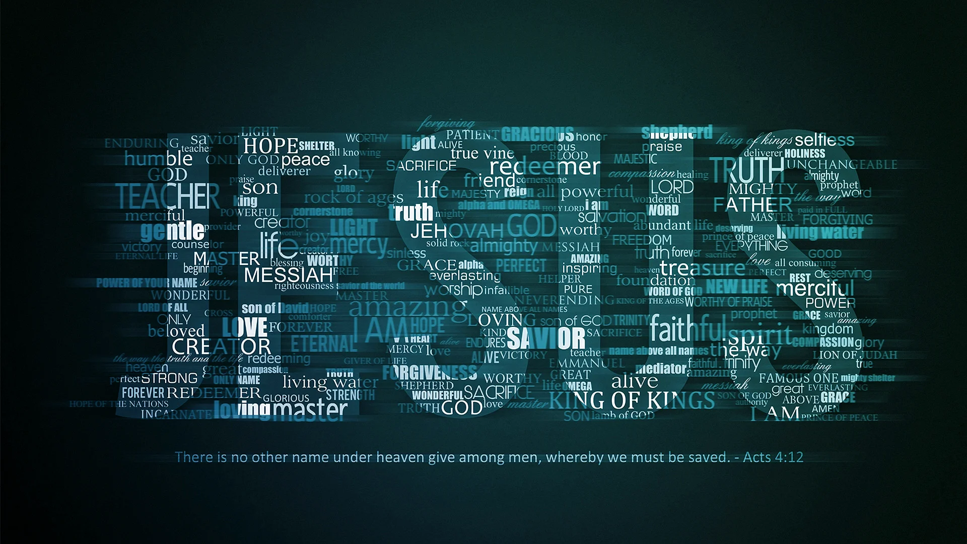 Power In The Name Of Jesus Wallpaper