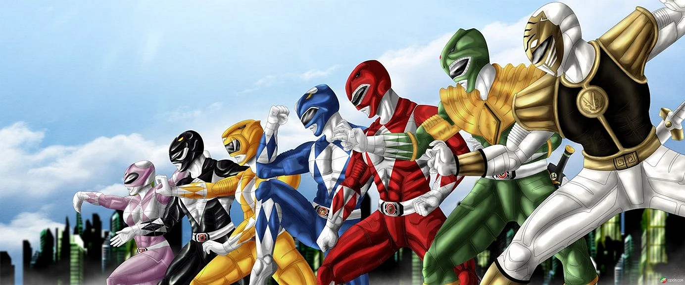 Power Ranger Pose Wallpaper