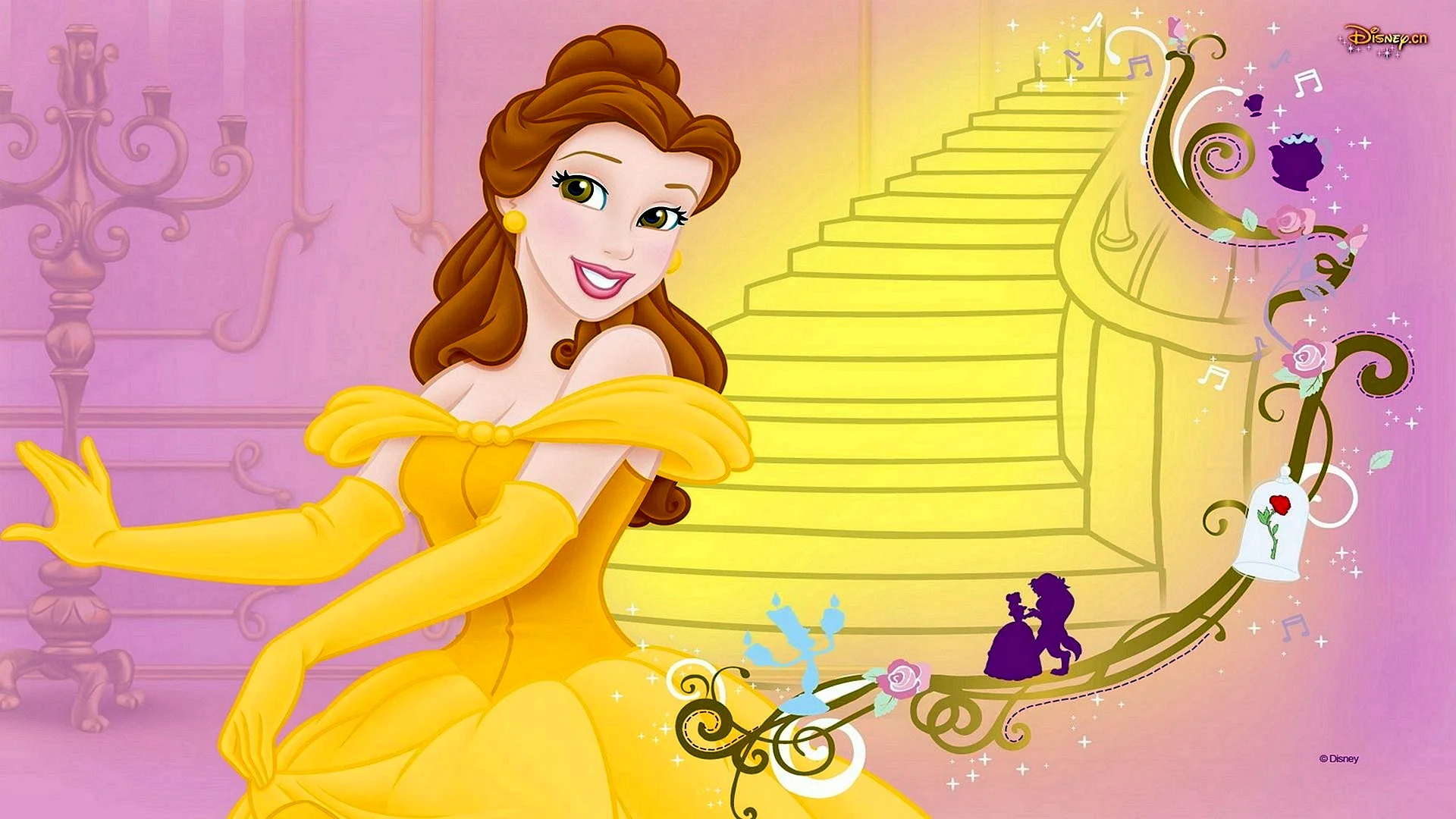 Princess Belle Wallpaper