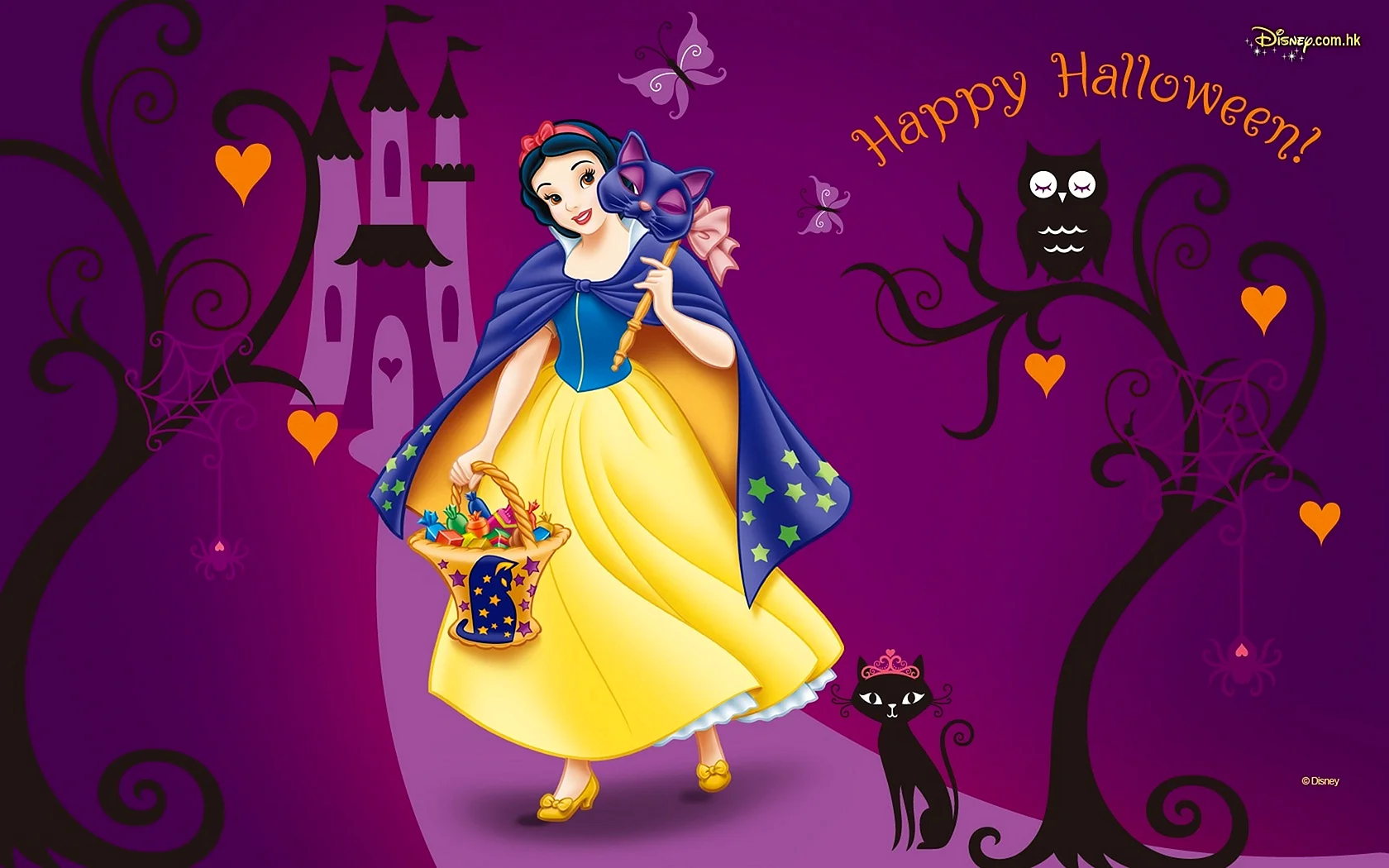 Princess Disney Halloween Wallpaper