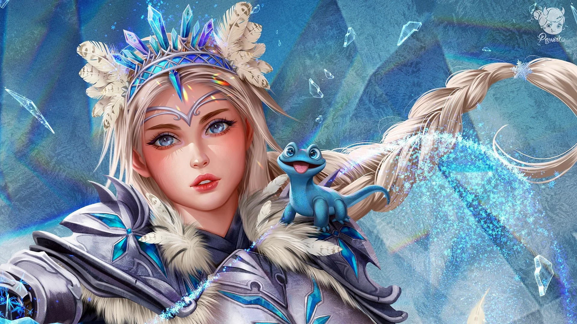 Prywinko Elsa Wallpaper