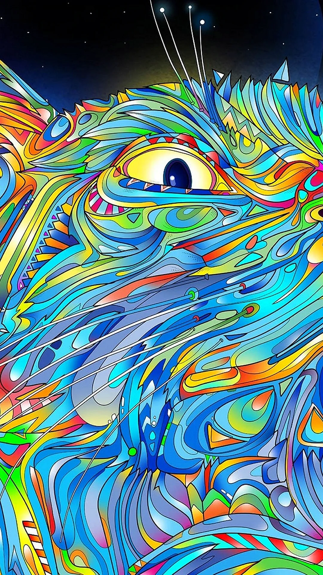 Psychedelic Wallpaper For iPhone