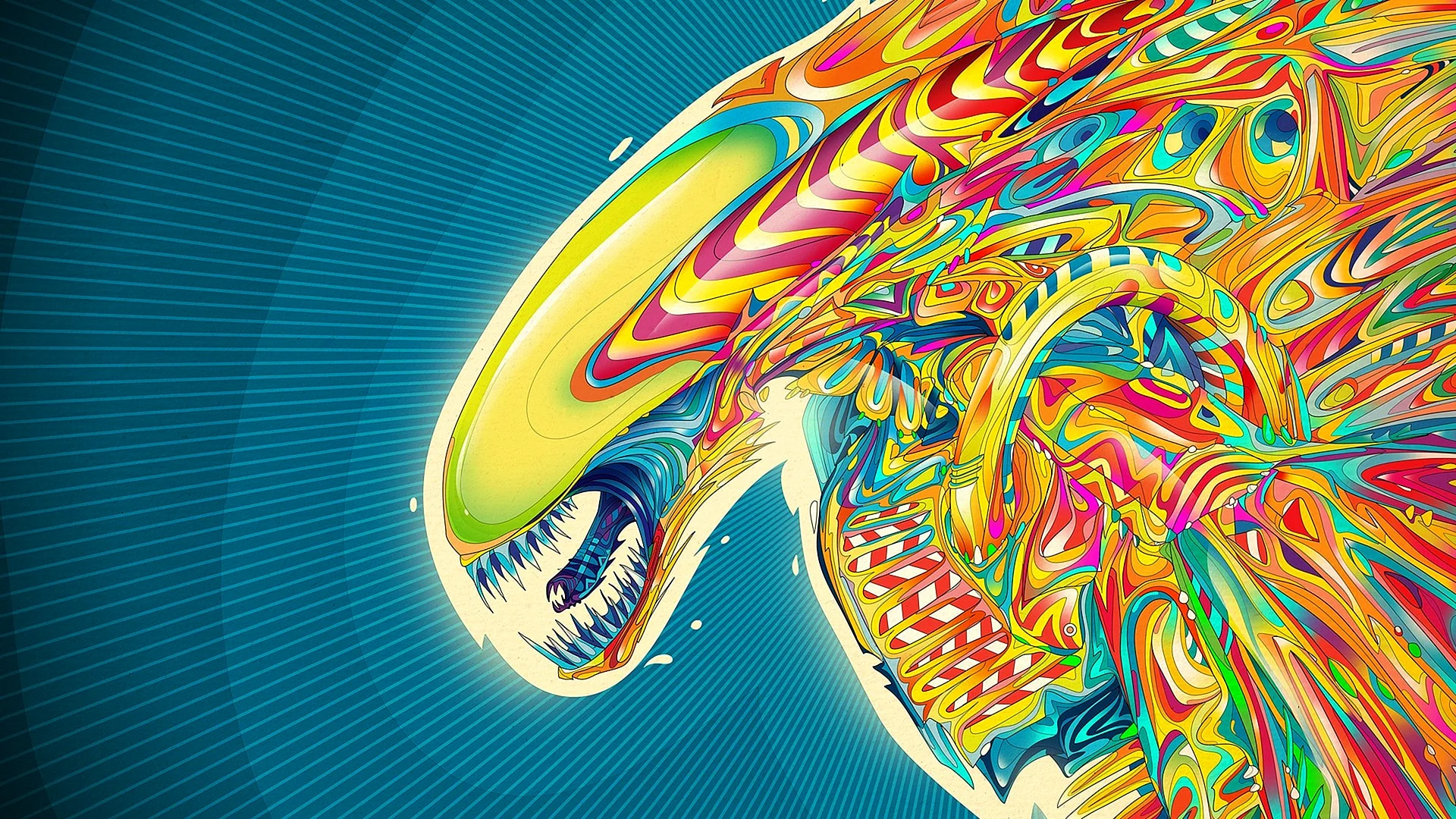 Psychedelic Art Wallpaper