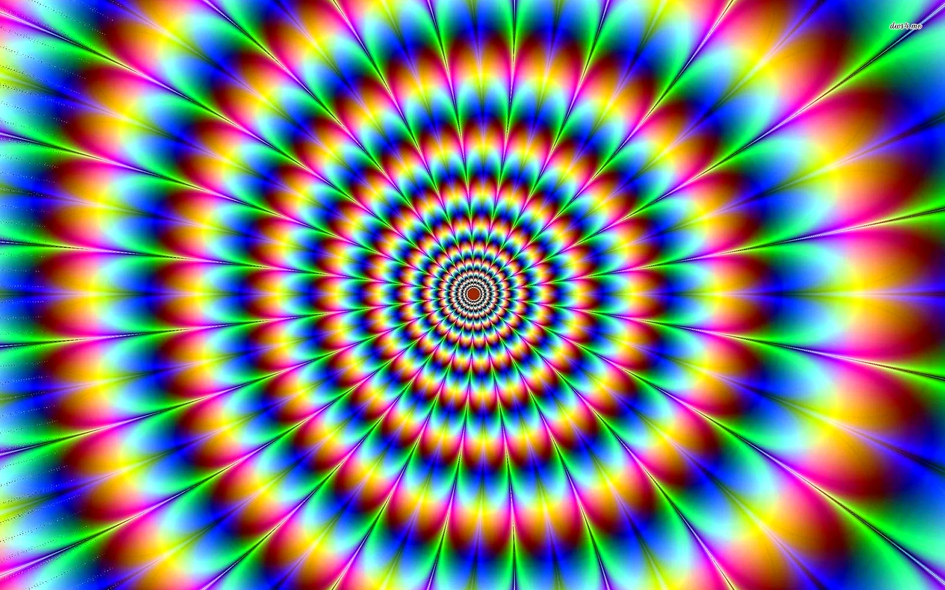 Psychedelic Optical Illusion Wallpaper