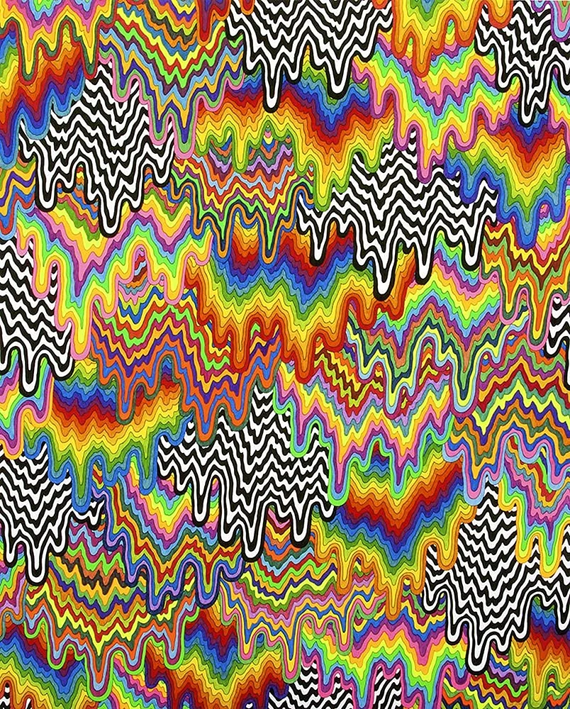 Psychedelic Pattern Wallpaper For iPhone