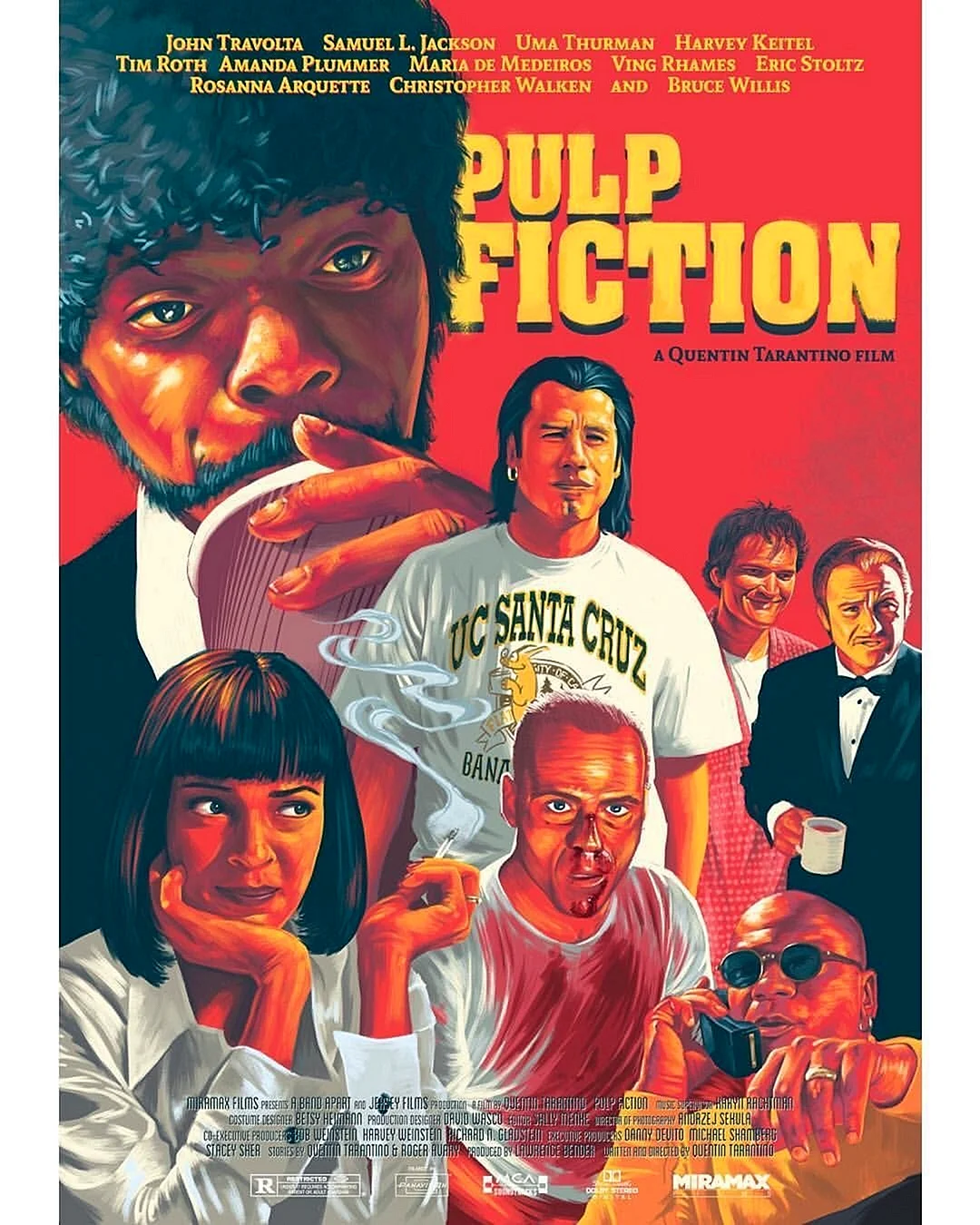 Pulp Fiction 1994 Wallpaper For iPhone
