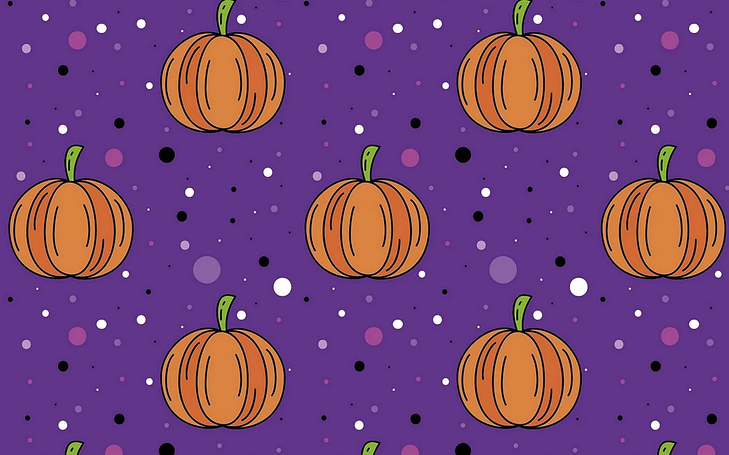 Pumpkin Pattern Wallpaper