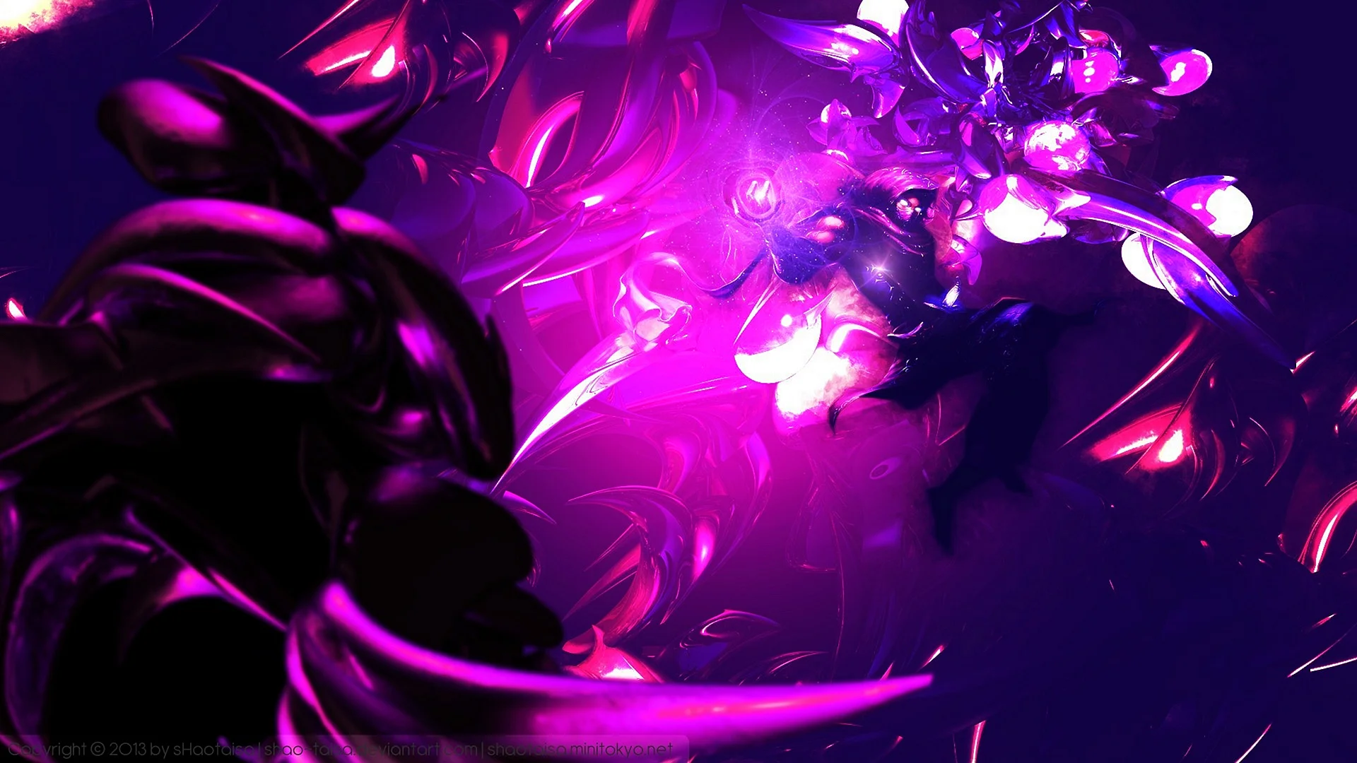 Purple Anime Wallpaper Wallpaper