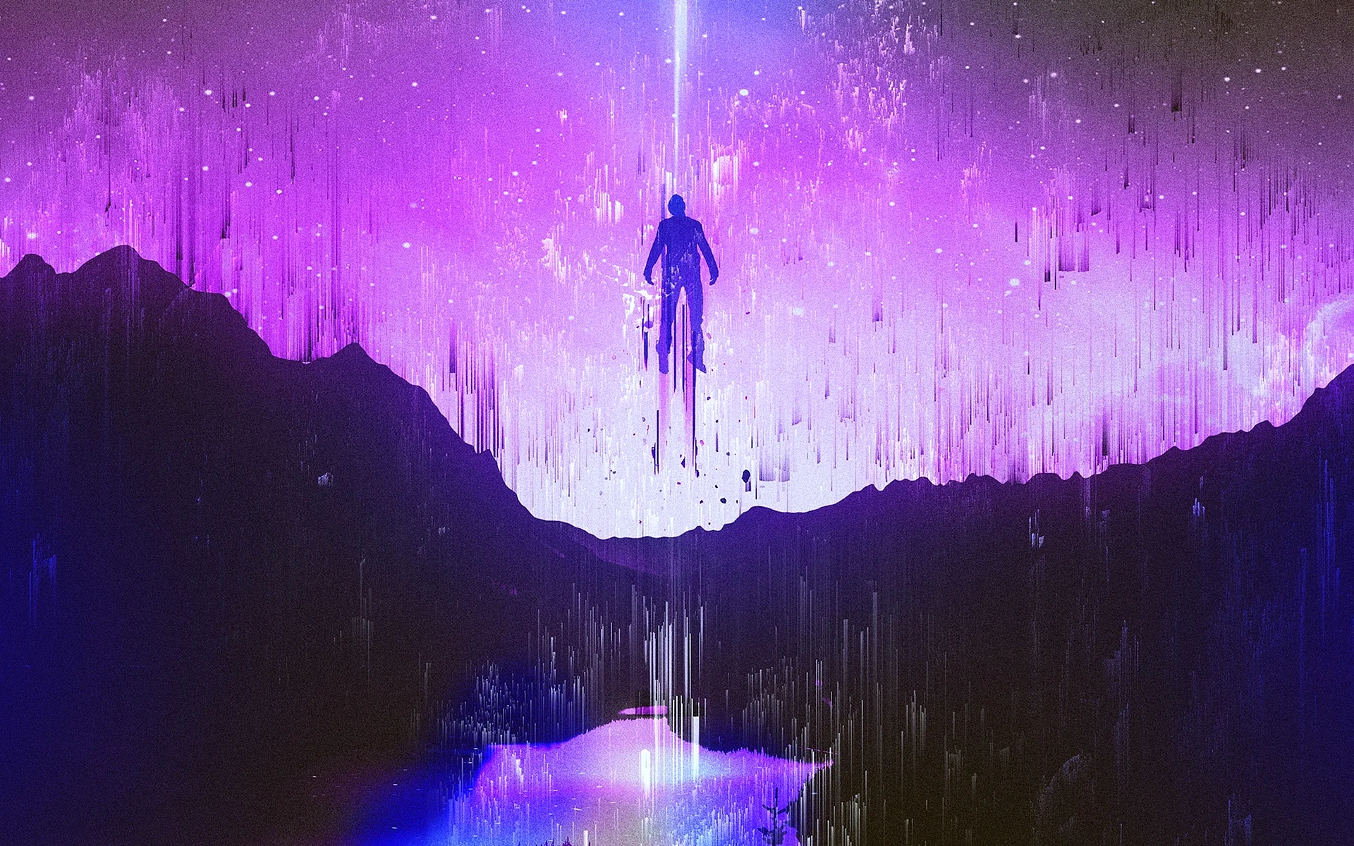 Purple Art Wallpaper