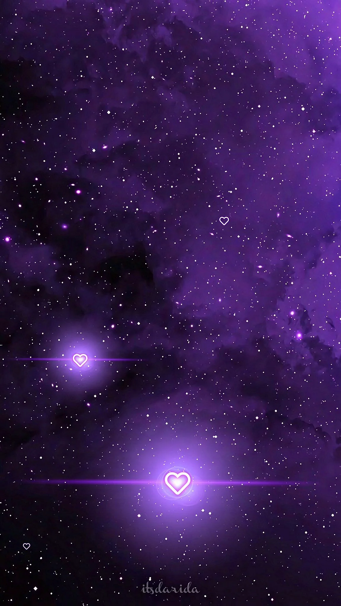 Purple Bts Galaxy Wallpaper For iPhone