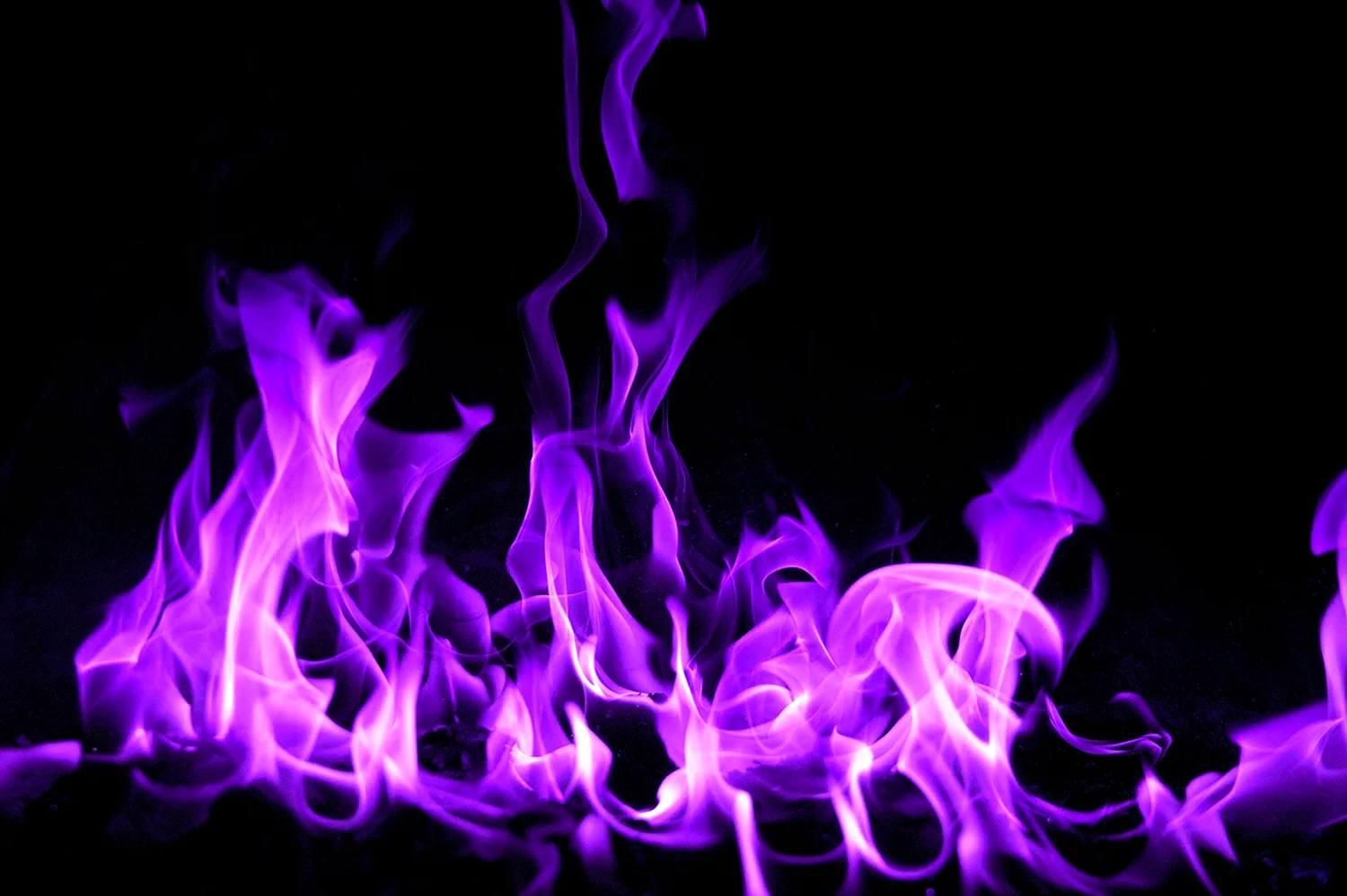Purple Fire Wallpaper