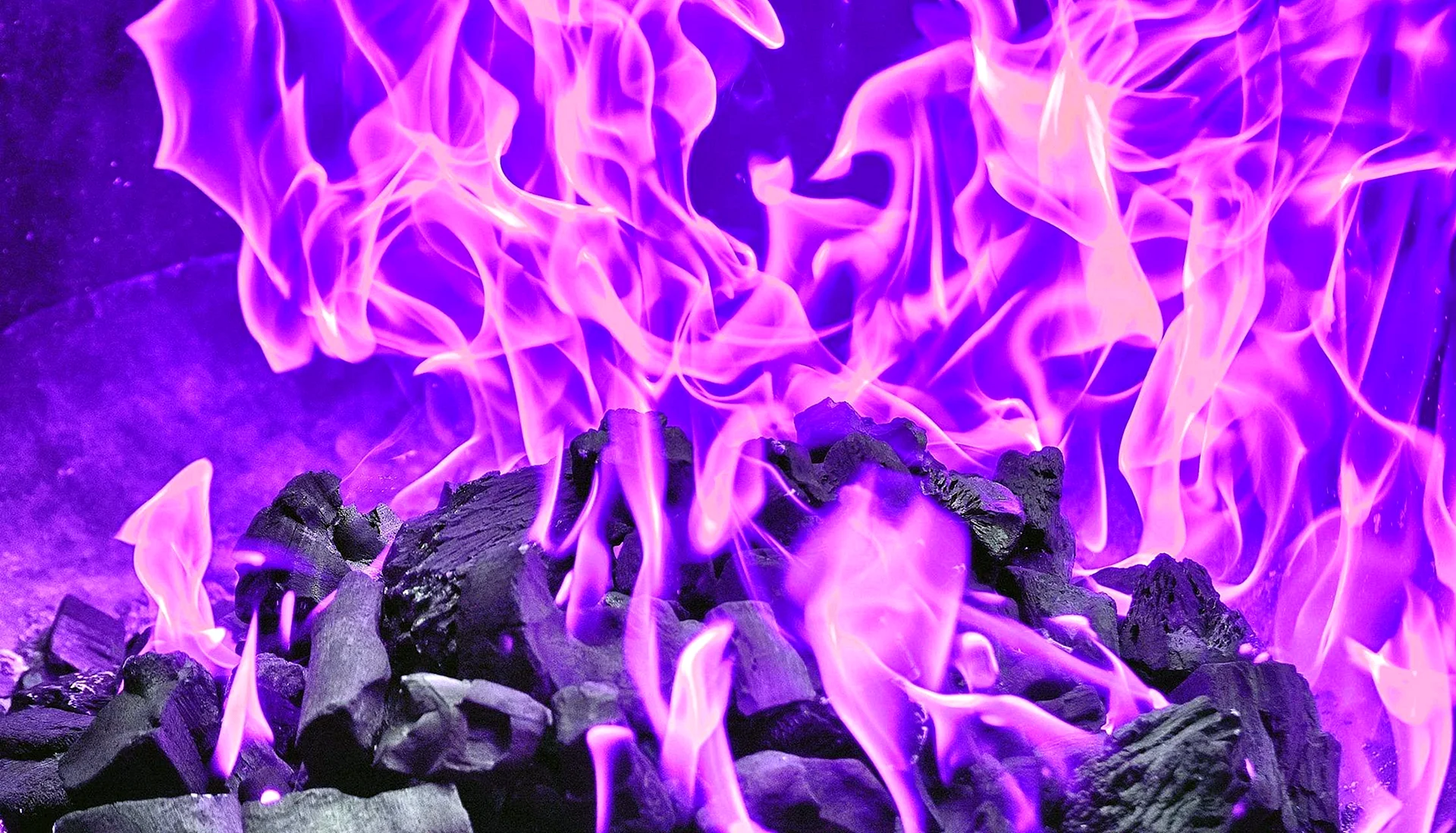 Purple Flame Wallpaper