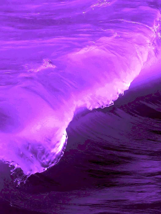 Purple Ocean Wallpaper