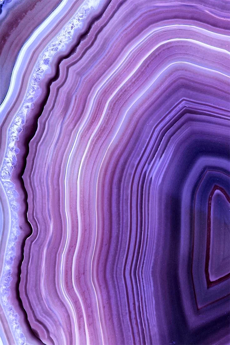 Purple Onyx Marble Wallpaper For iPhone