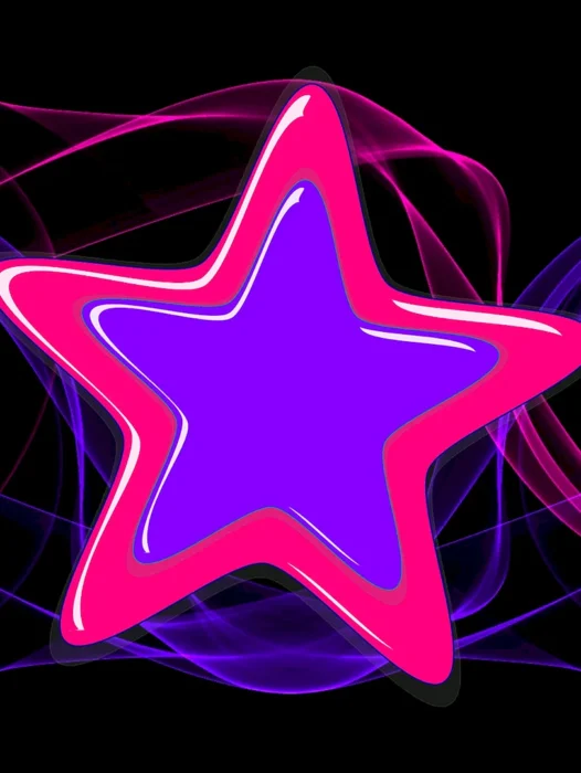 Purple Star Wallpaper