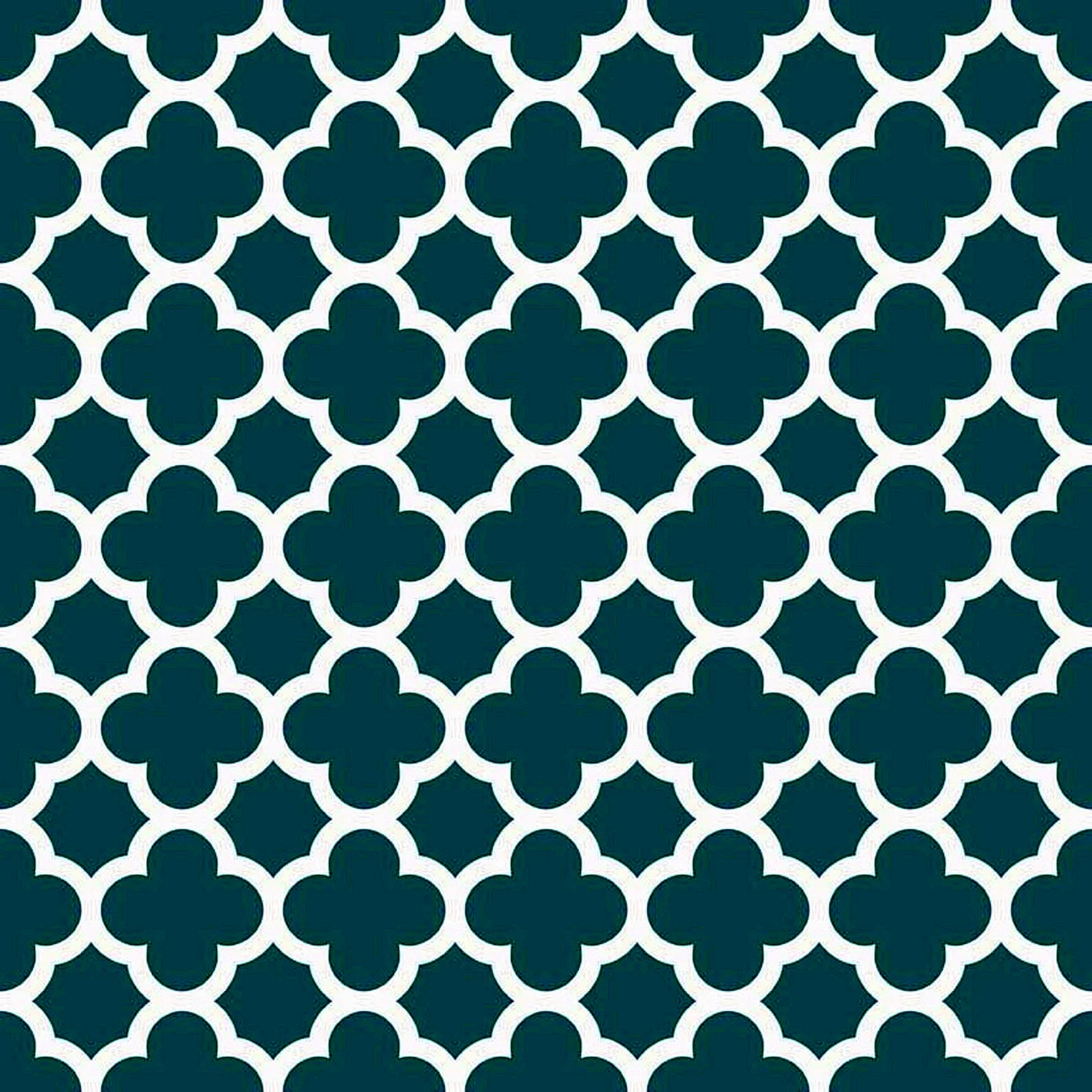 Quatrefoil Wallpaper