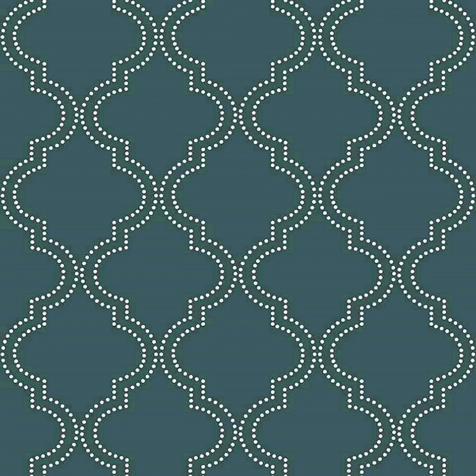 Quatrefoil Wallpaper