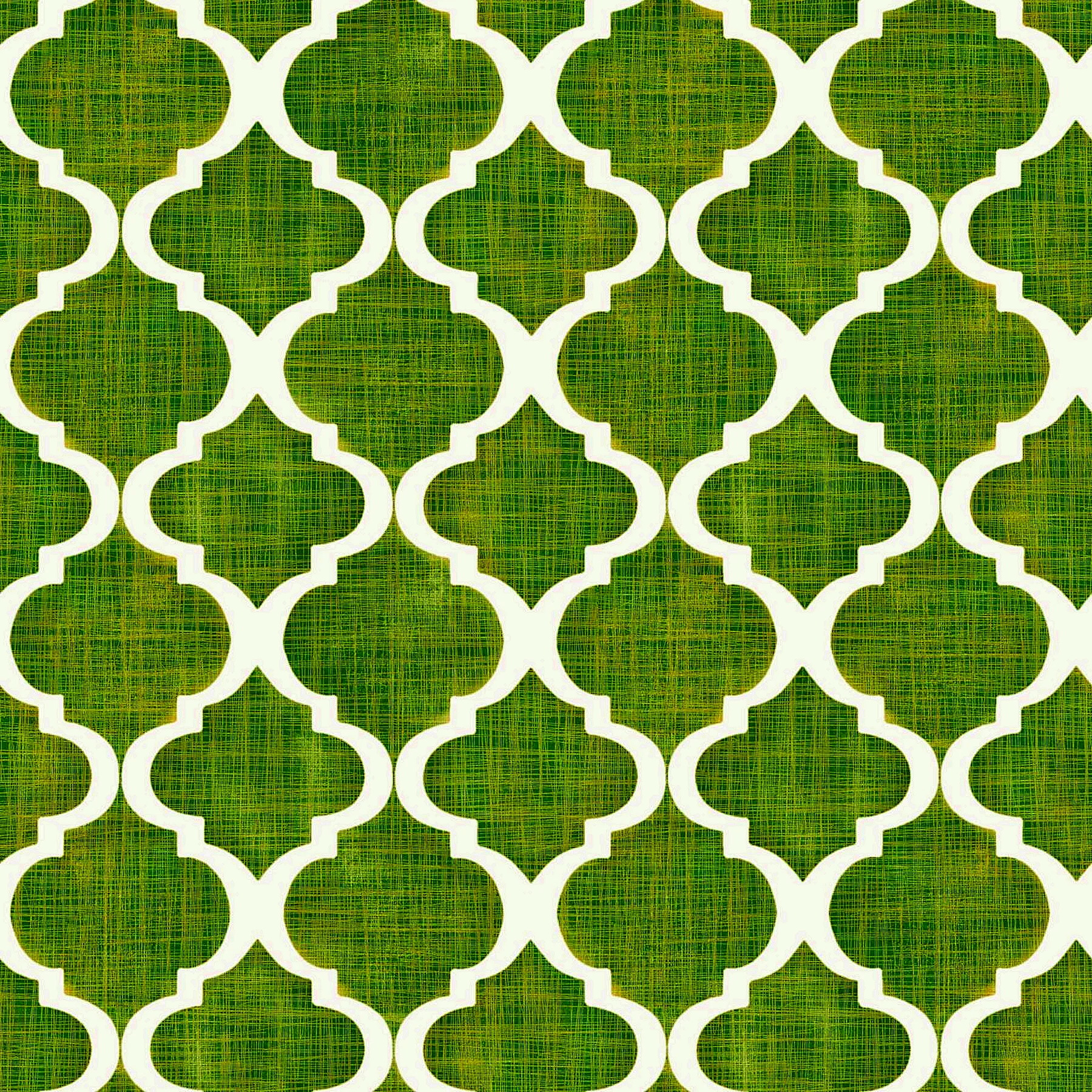 Quatrefoil Wallpaper