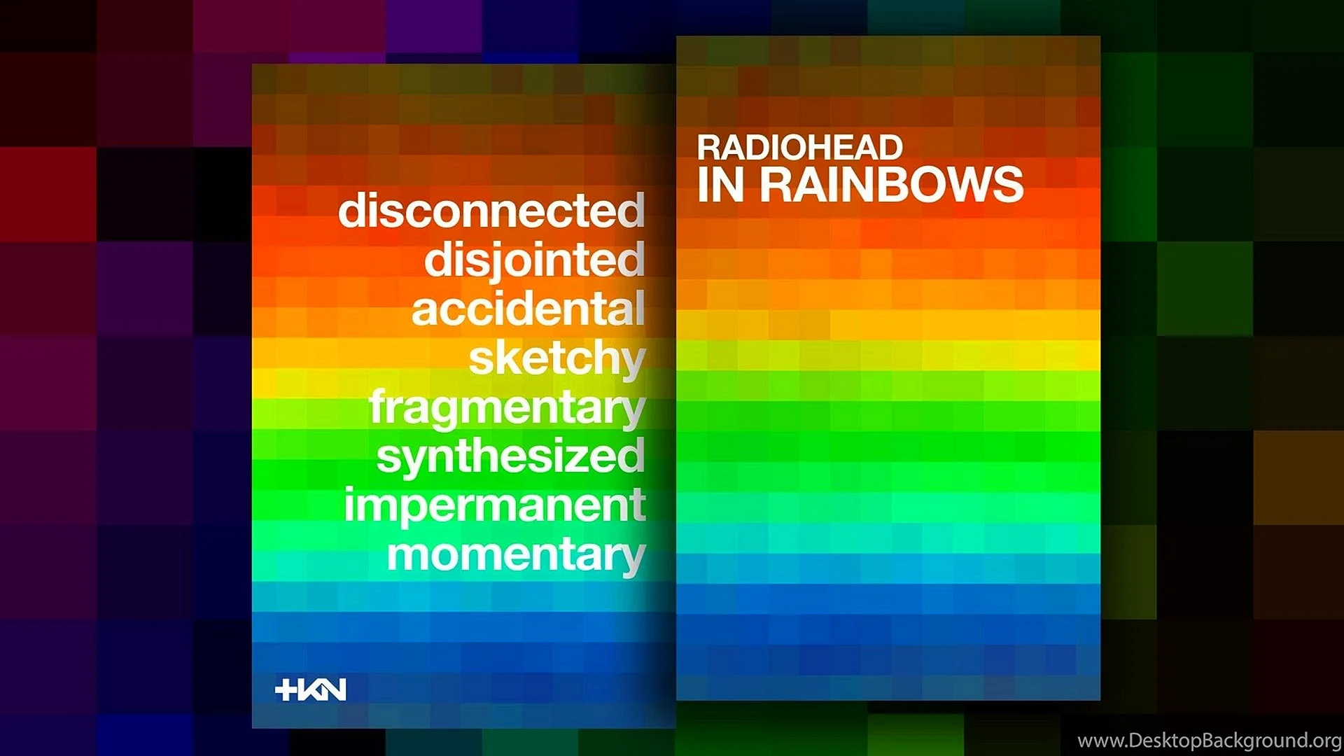 Radiohead In Rainbow Wallpaper