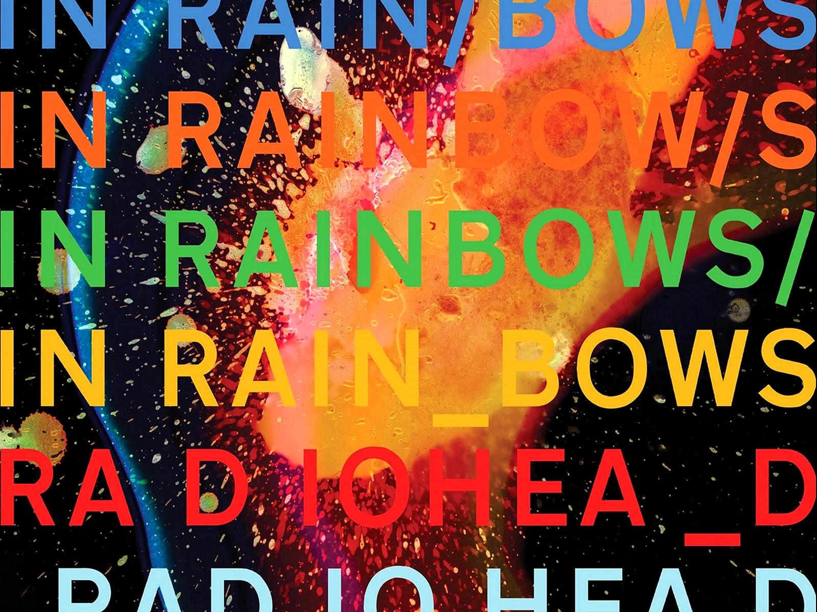 Radiohead In Rainbows 2007 Wallpaper