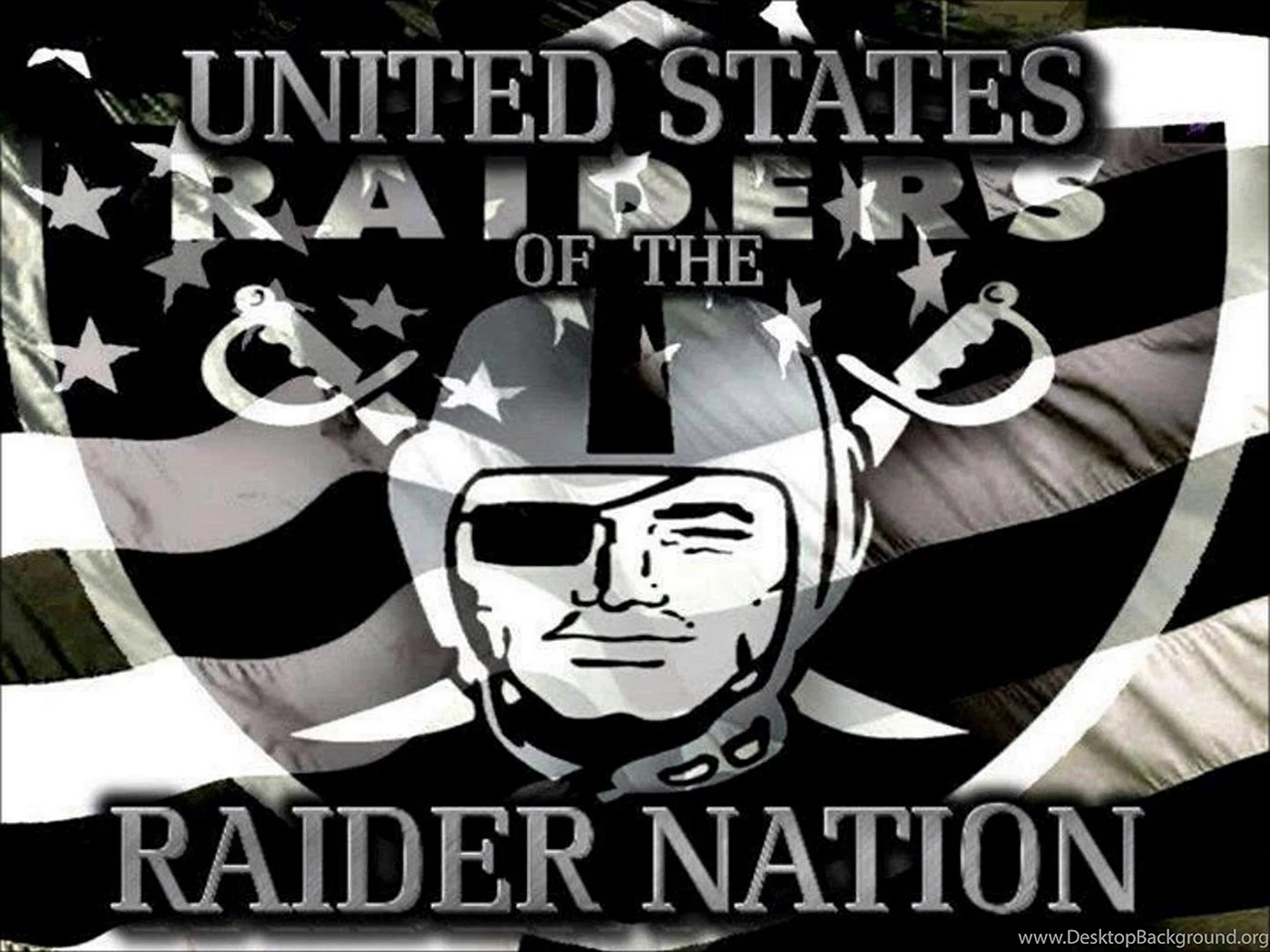 Raiders Nation Logo Wallpaper