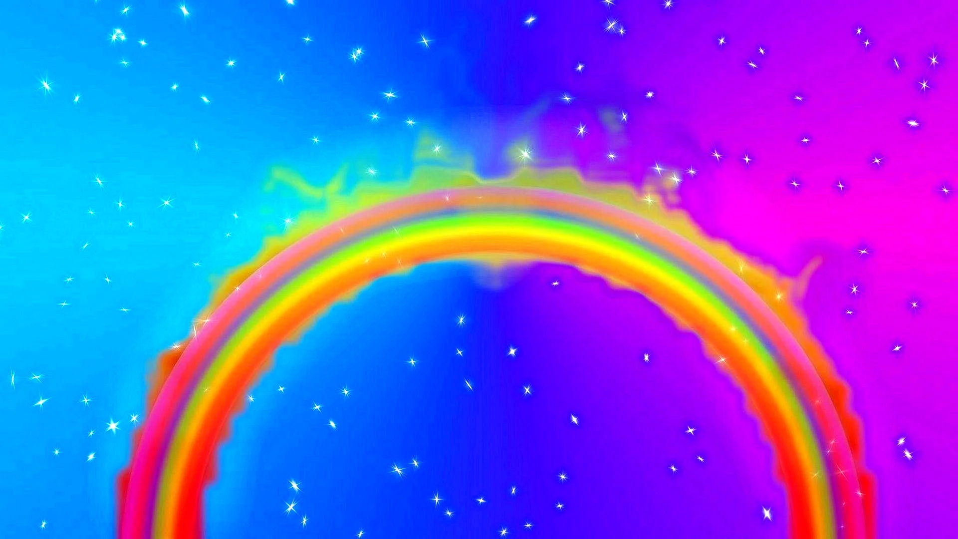 Rainbow Background Wallpaper