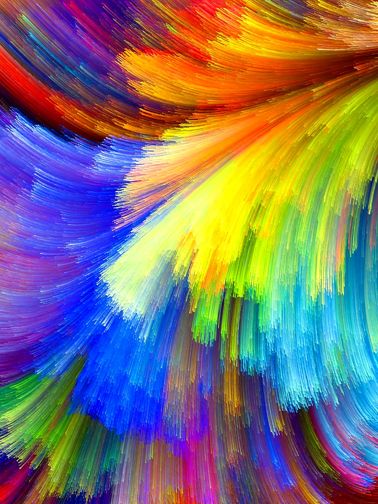 Rainbow Color Wallpaper For iPhone