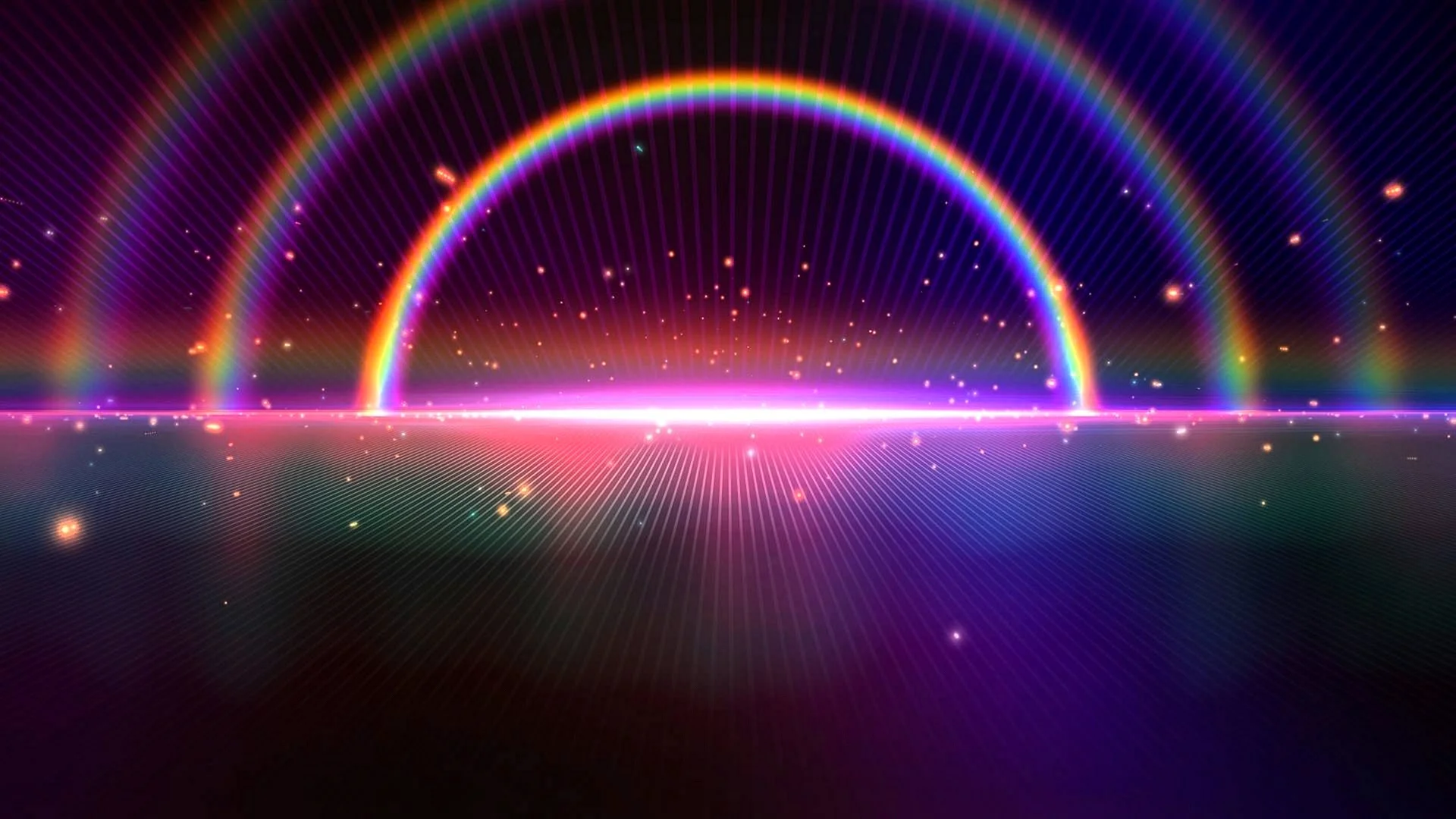 Rainbow Glare Wallpaper