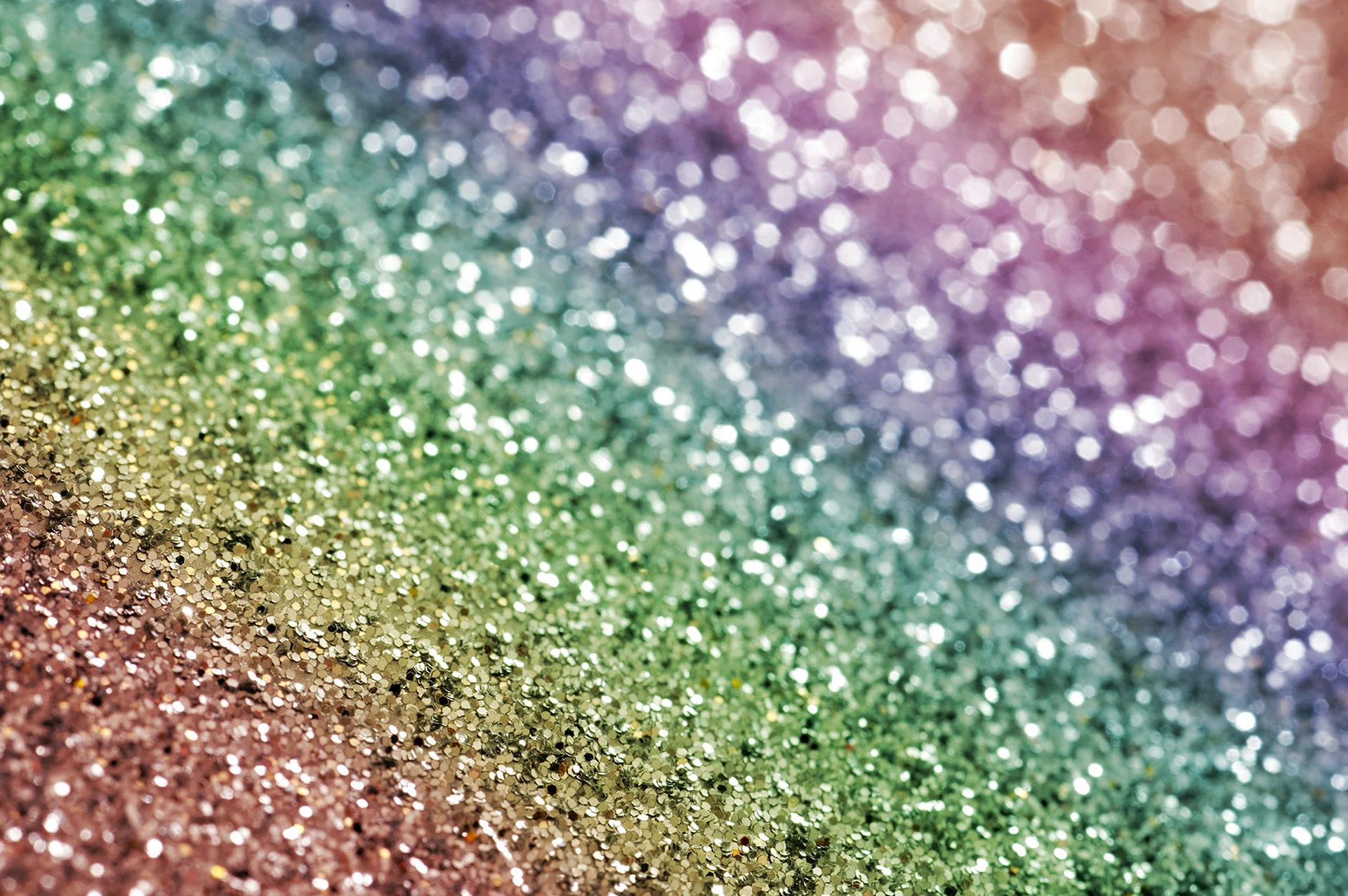 Rainbow Glitter Wallpaper