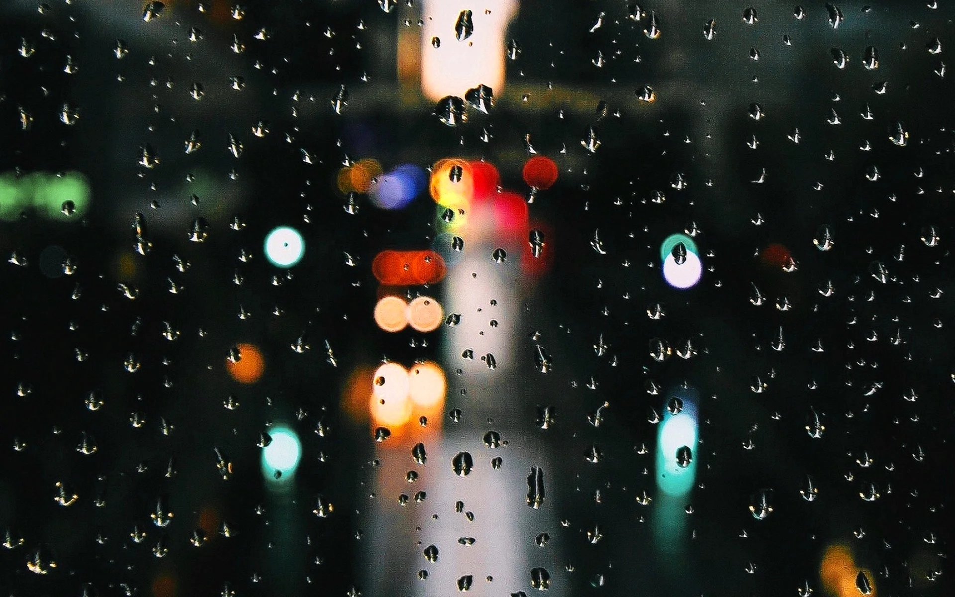 Raining Night Wallpaper