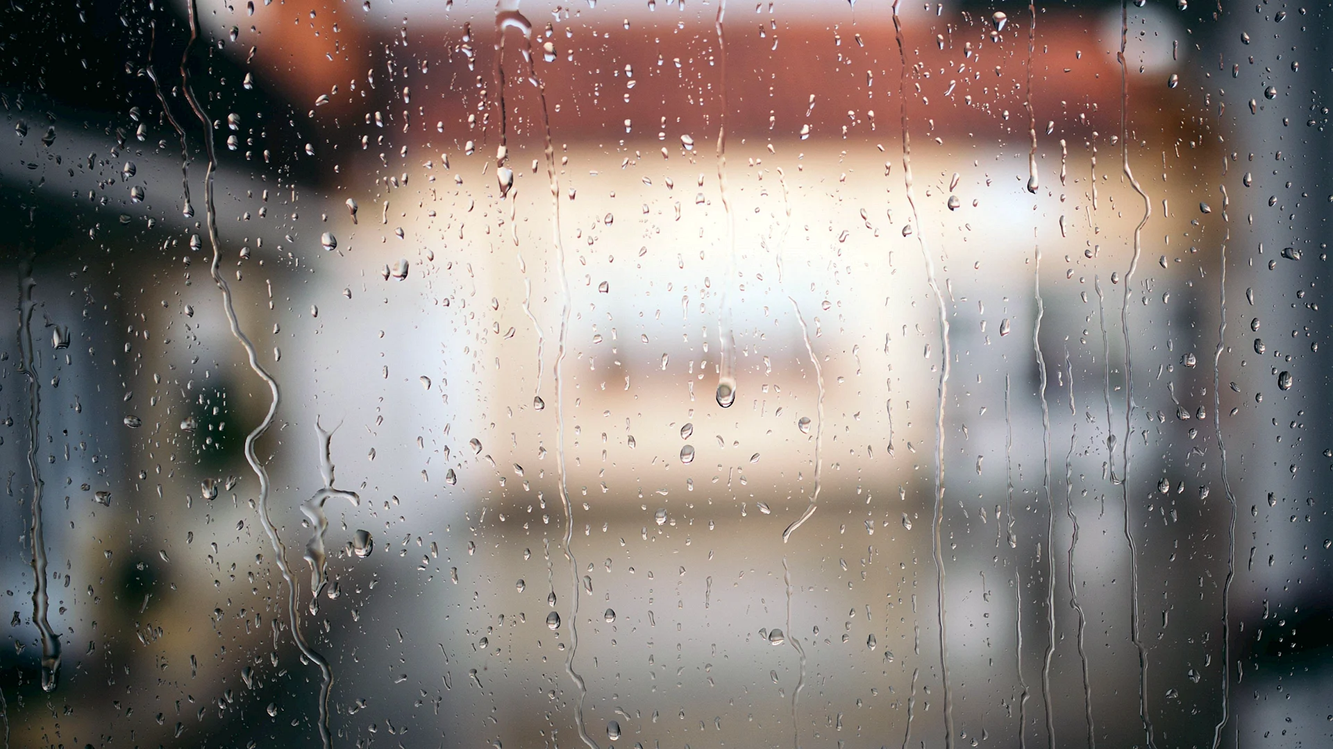 Rainy Window Wallpaper